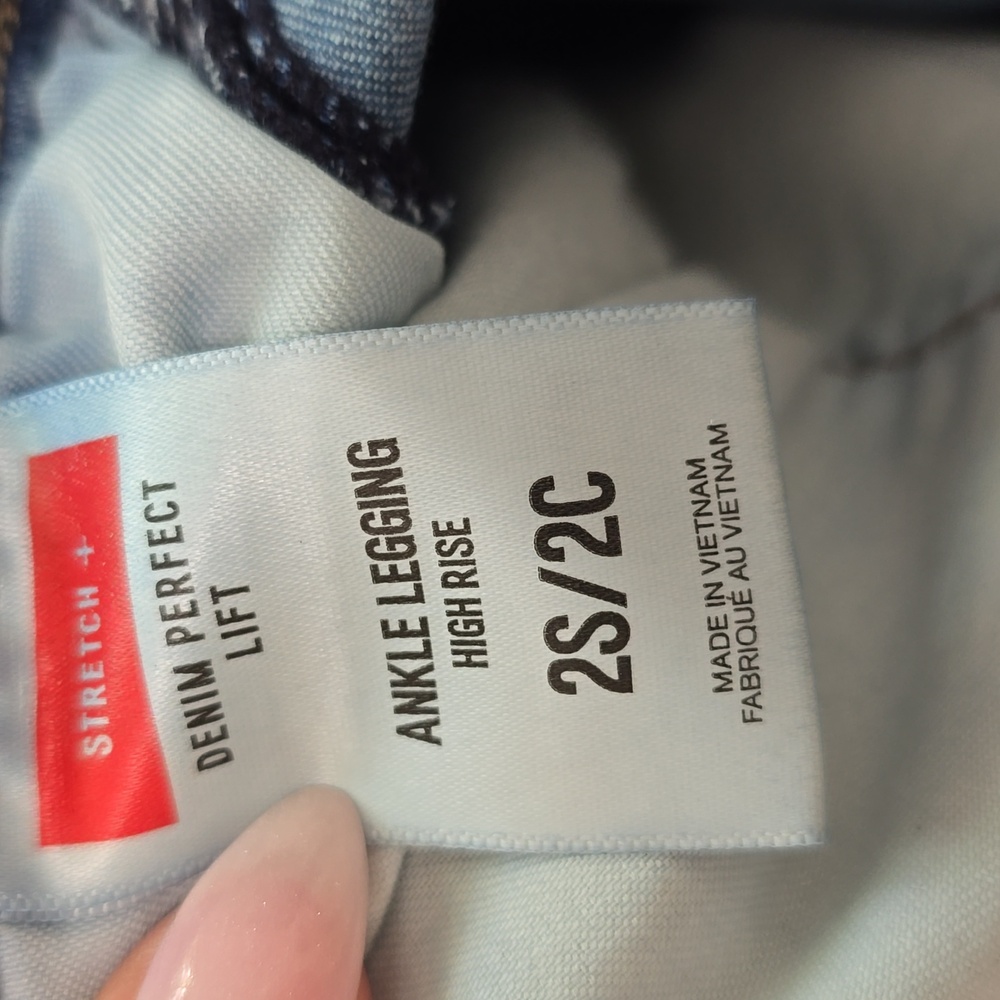 Express Ankle Jean Legging High Rise - Picture 3 of 4